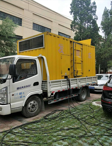 云岩发电车出租-柴油发电机组排烟系统设计要求及其考虑因素